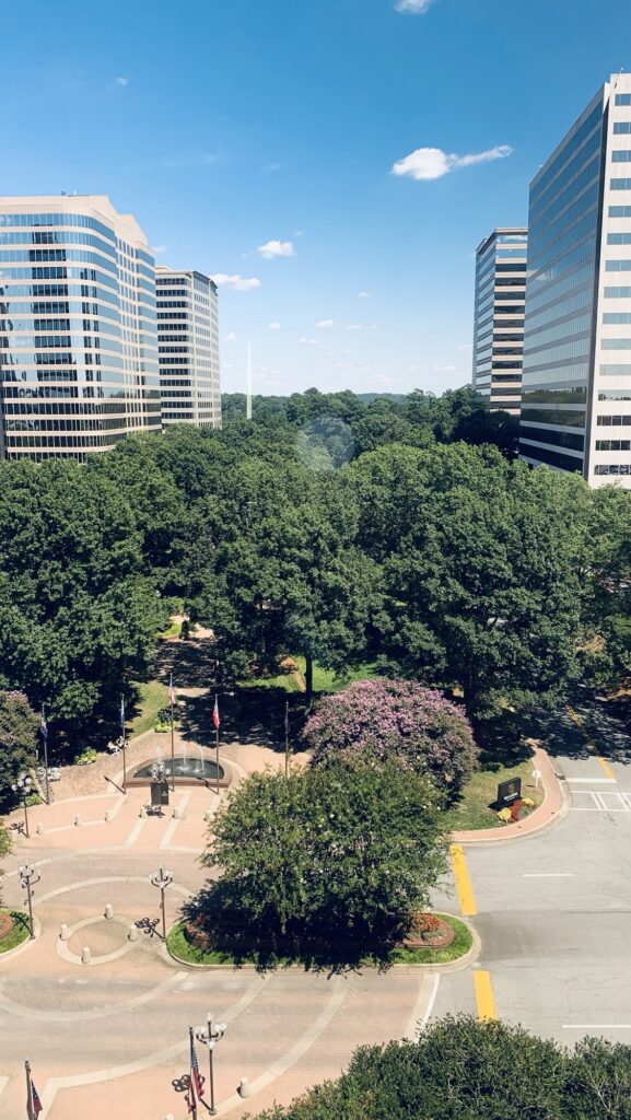 View from a hotel.